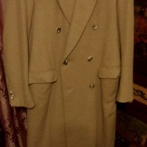 Mens Vintage Cashmere Overcoat